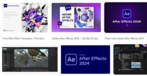 tải after effects 2024 full crack