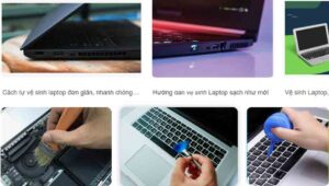 vệ sinh laptop huyện hóc môn