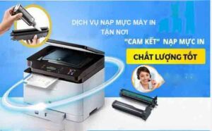 nạp mực máy in đường ấp bắc