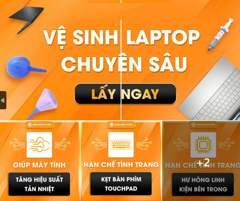 sửa laptop đường lê đình thám