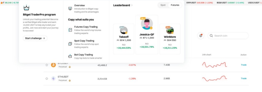 hướng dẫn sử dụng Bitget Earn