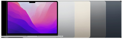 Các màu sắc trên MacBook Air M2 Các màu sắc trên MacBook Air M2